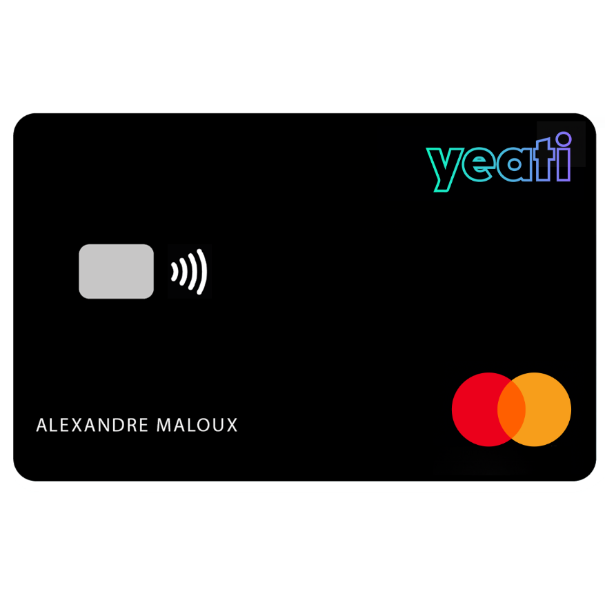 carte cadeau CSE mastercard YEATI